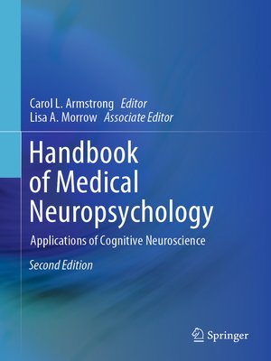 cover image of Handbook of Medical Neuropsychology